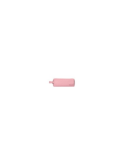 Estuche portatodo liderpapel classic rectangular con asa 2 cremalleras 210 x80mm rosa