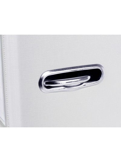 Archivador de palanca liderpapel folio documenta forrado pvc con rado lomo 52 mm blanco compresor metalico