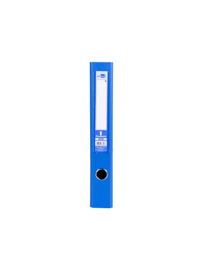 Archivador de palanca liderpapel folio documenta forrado pvc con rado lomo 52 mm azul compresor metalico