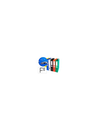 Archivador de palanca liderpapel folio documenta forrado pvc con rado lomo 75 mm colores surtidos classic