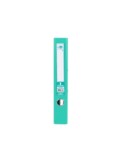 Archivador de palanca liderpapel a4 documenta forrado pvc con rado lomo 52 mm verde claro compresor