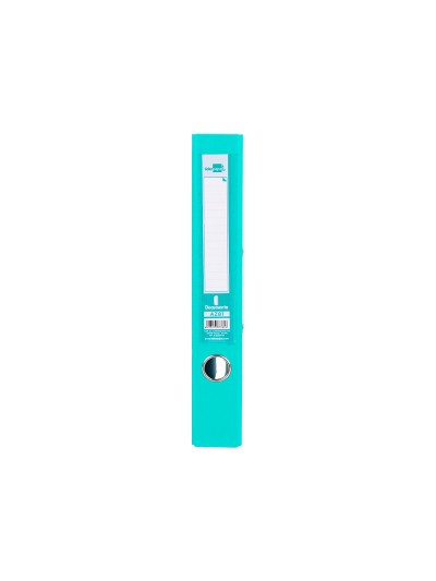 Archivador de palanca liderpapel a4 documenta forrado pvc con rado lomo 75 mm verde claro compresor