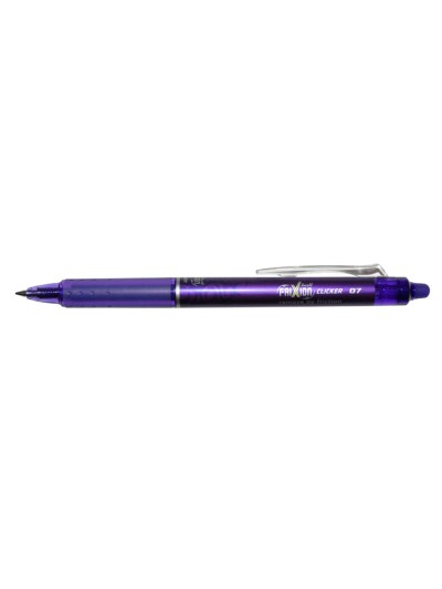 Boligrafo pilot frixion clicker borrable 0,7 mm color violeta