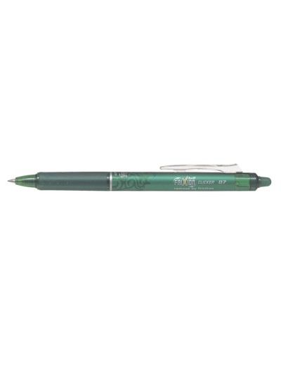 Boligrafo pilot frixion clicker borrable 0,7 mm color verde claro