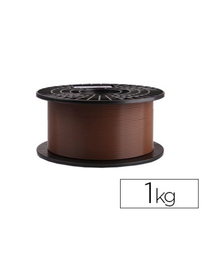 Filamento 3d colido gold pla 1,75 mm 1 kg marron