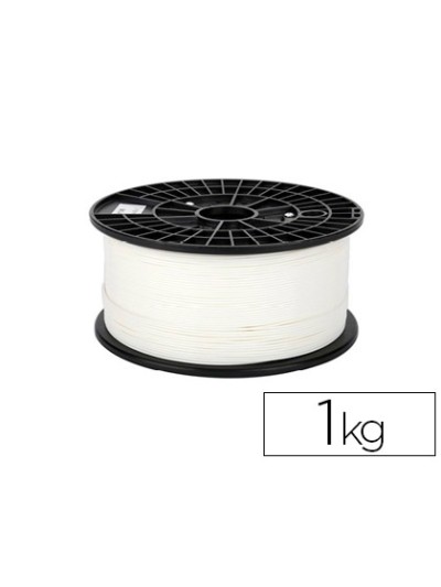 Filamento 3d colido gold pla 1,75 mm 1 kg blanco
