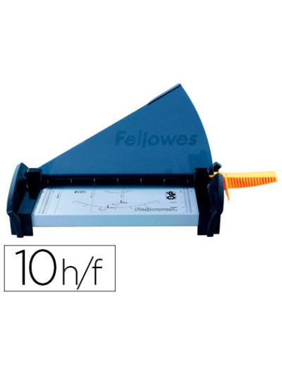 Cizalla fellowes fusion a4 de palanca hasta 10 hojas 80 gr