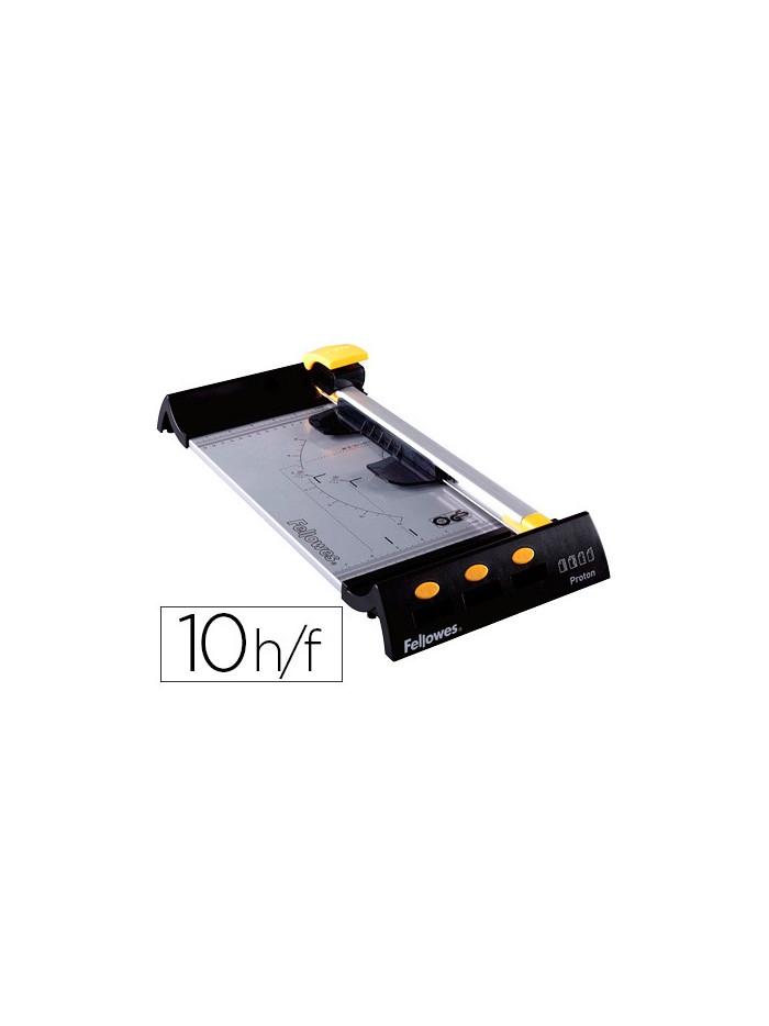 Cizalla fellowes neutron plus a4 de rodillo hasta 10 hojas 80 gr Cizalla fellowes neutron plus a4 de rodillo hasta 10 hojas 80 gr