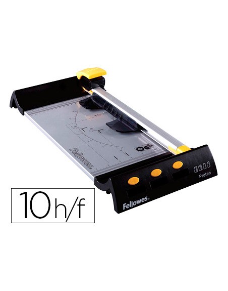 Cizalla fellowes neutron plus a4 de rodillo hasta 10 hojas 80 gr