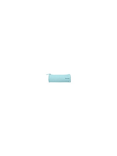 Estuche portatodo liderpapel classic cilindrico ancho 210x70mm azul celeste