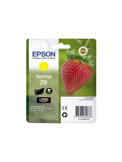 Ink-jet epson home 29 t2984 xp435/330/335/332/430/235/432 amarillo 175 pag