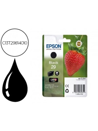 Ink-jet epson home 29 t2981 xp435/330/335/332/430/235/432 negro 175 pag