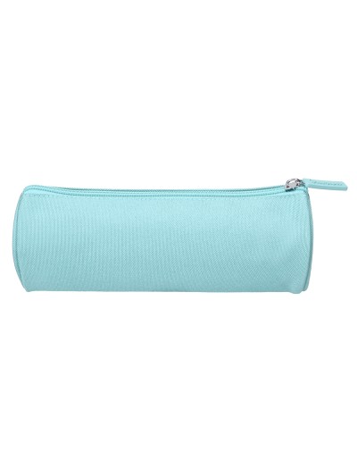 Estuche portatodo liderpapel classic cilindrico ancho 210x70mm azul celeste