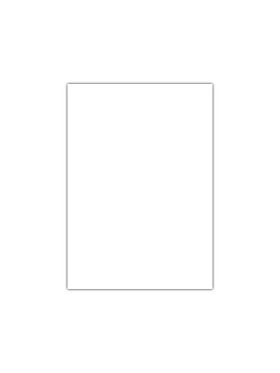 Cartulina liderpapel 50x65 cm 180g/m2 blanco paquete de 25 hojas