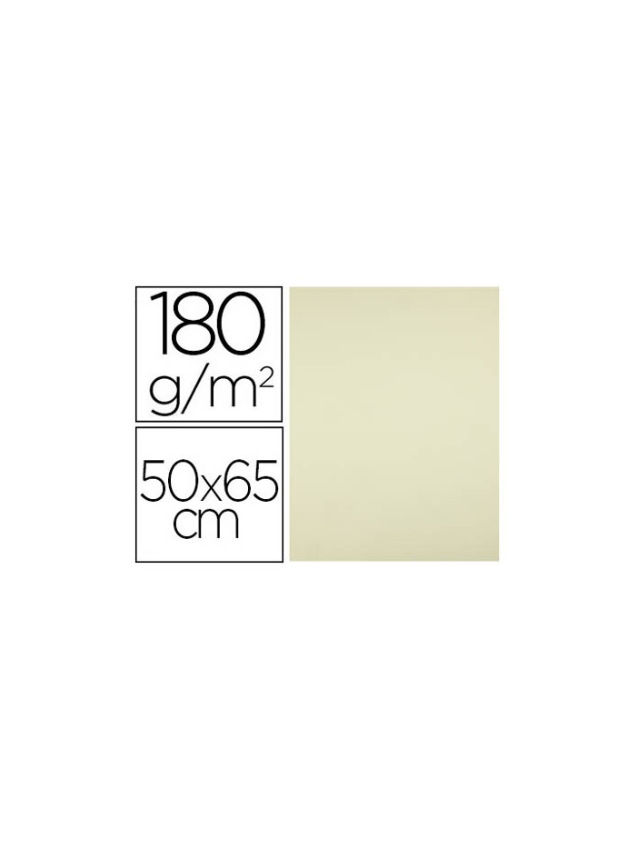 Cartulina liderpapel 50x65 cm 180g/m2 amarillo paquete de 25 hojas Cartulina liderpapel 50x65 cm 180g/m2 amarillo paquete de 25 hojas