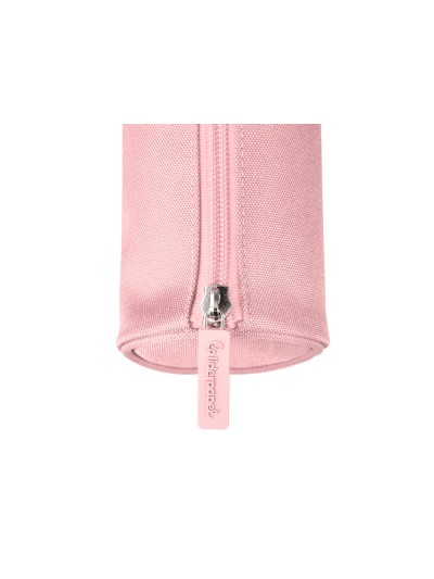 Estuche portatodo liderpapel classic cilindrico ancho 210x70mm rosa
