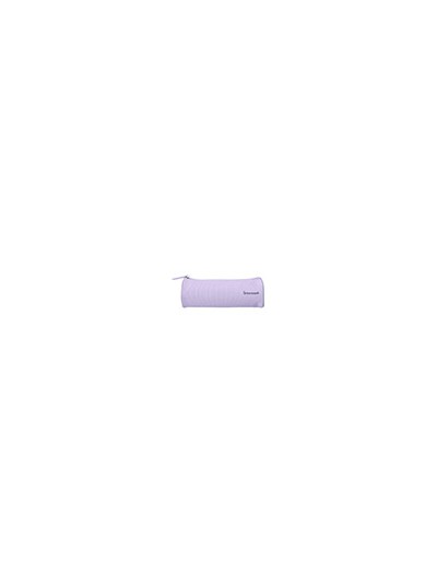 Estuche portatodo liderpapel classic cilindrico ancho 210x70mm lila