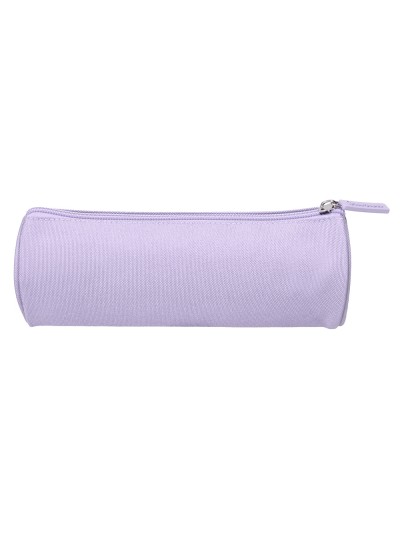 Estuche portatodo liderpapel classic cilindrico ancho 210x70mm lila