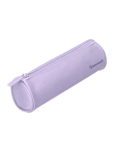 Estuche portatodo liderpapel classic cilindrico ancho 210x70mm lila