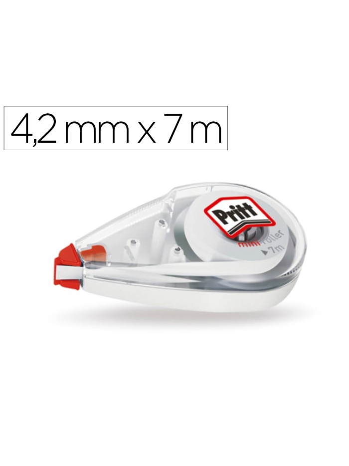 Corrector pritt roller mini 4,2 mm x 7 mt Corrector pritt roller mini 4,2 mm x 7 mt