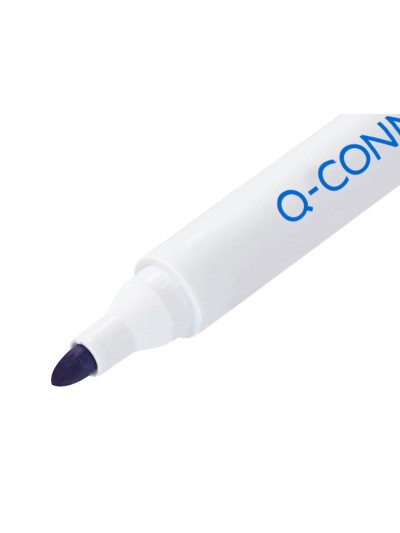 Rotulador q-connect pizarra blanca colores surtidos punta redonda 3 mm