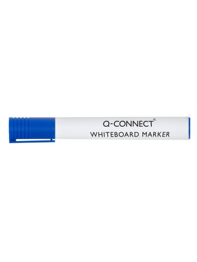 Rotulador q-connect pizarra blanca color azul punta redonda 3 mm