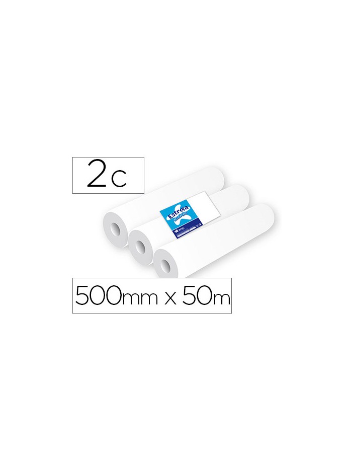 Rollo papel para camillas amoos 2 capas 67 servicios 500 mm x 50 m Rollo papel para camillas amoos 2 capas 67 servicios 500 mm x 50 m