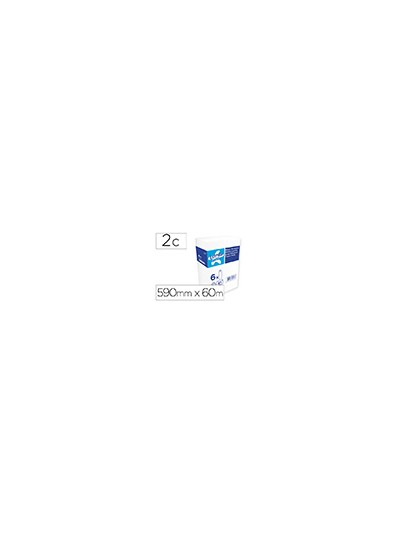 Rollo papel para camillas amoos 2 capas 81 servicios 590 mm x 60 m