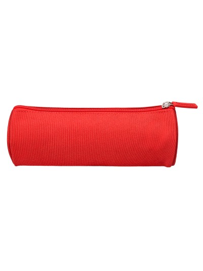 Estuche portatodo liderpapel classic cilindrico ancho 210x70mm rojo