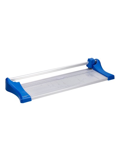 Cizalla q-connect metalica de rodillo de 32 cm con base de aluminio