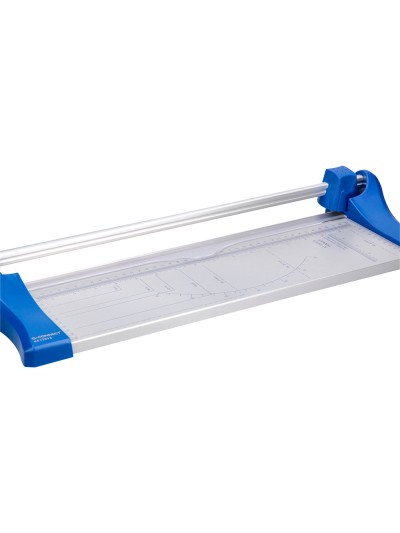 Cizalla q-connect metalica de rodillo de 32 cm con base de aluminio