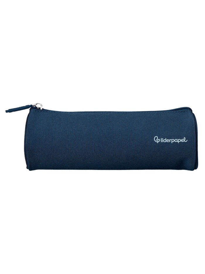Estuche portatodo liderpapel classic cilindrico ancho 210x70mm azul marino Estuche portatodo liderpapel classic cilindrico ancho 210x70mm azul marino