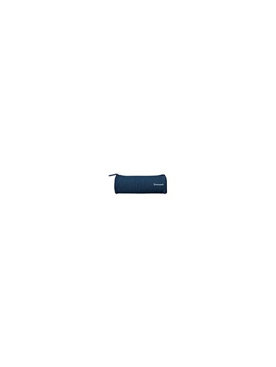 Estuche portatodo liderpapel classic cilindrico ancho 210x70mm azul marino
