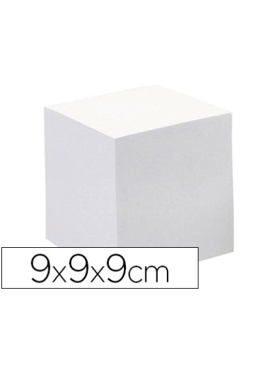 Taco papel quo vadis encolado blanco 680 hojas 100% reciclado 90x90x90 mm 90 gr
