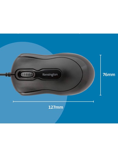 Raton kensington optico 800 dpi negro