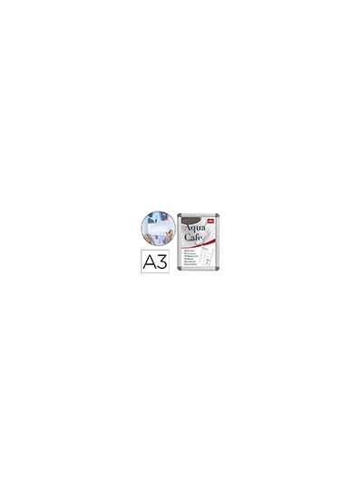 Marco porta anuncios nobo clipdown din a3 marco de aluminio con cantoneras 33,5x45,8x1,7 cm