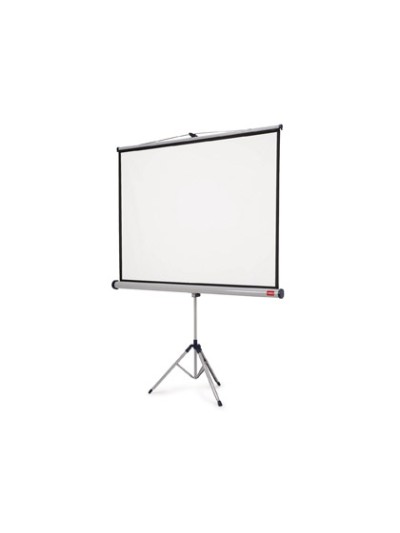 Pantalla nobo mural para proyeccion blanco mate con tripode 1750x1325 mm