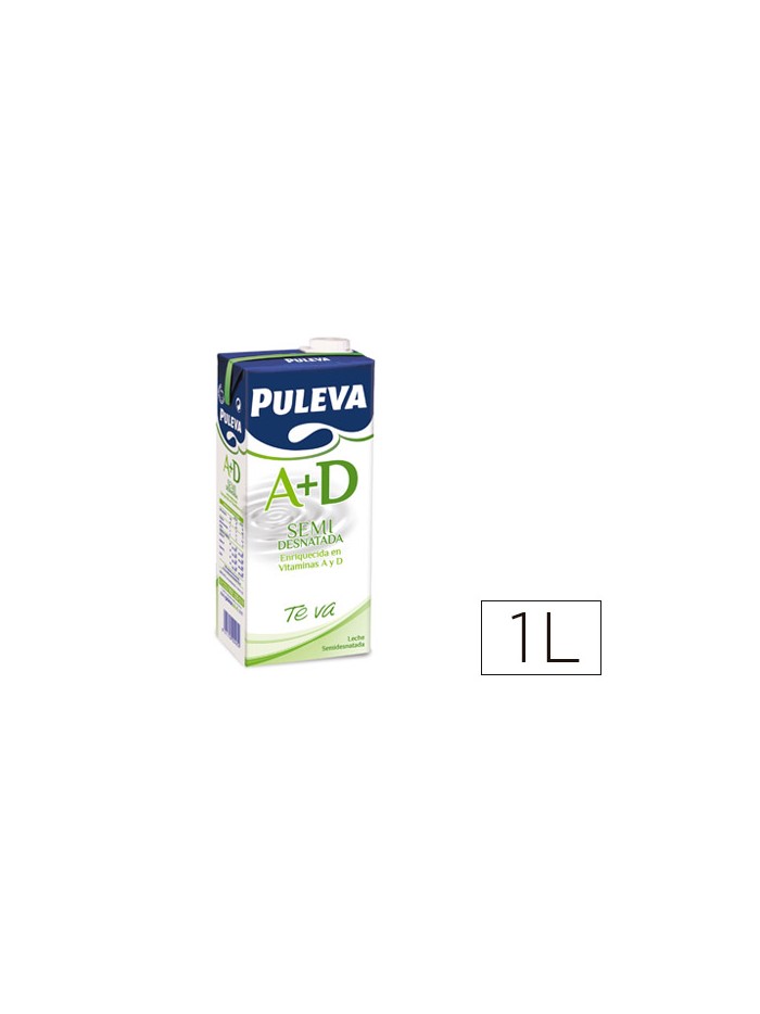 Leche puleva semidesnatada brik de 1 litro Leche puleva semidesnatada brik de 1 litro