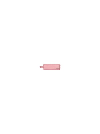 Estuche portatodo liderpapel classic rectangular con asa 210x70mm rosa