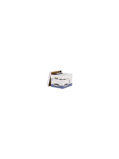 Cajon fellowes carton reciclado para almacenamiento de archivo capacidad 4 cajas de archivo tamaño din a4