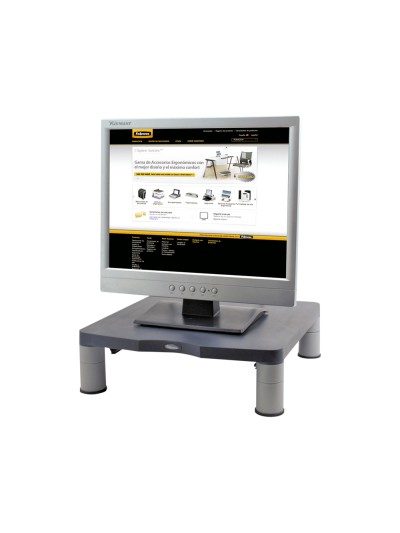 Soporte fellowes para monitor tft estandar ajustable en altura 50/100x340x340 mm color grafito