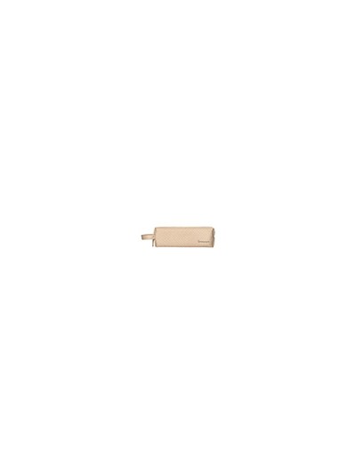 Estuche portatodo liderpapel classic rectangular con asa 210x70mm crema