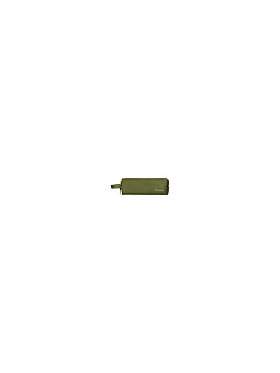 Estuche portatodo liderpapel classic rectangular con asa 210x70mm verde militar