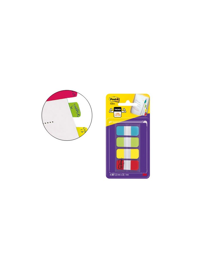 Banderitas separadoras rigidas dispensador 4 colores amarillo azul lima y rojo post-it index 676-alyr-eu Banderitas separadoras rigidas dispensador 4 colores amarillo azul lima y rojo post-it index 676-alyr-eu