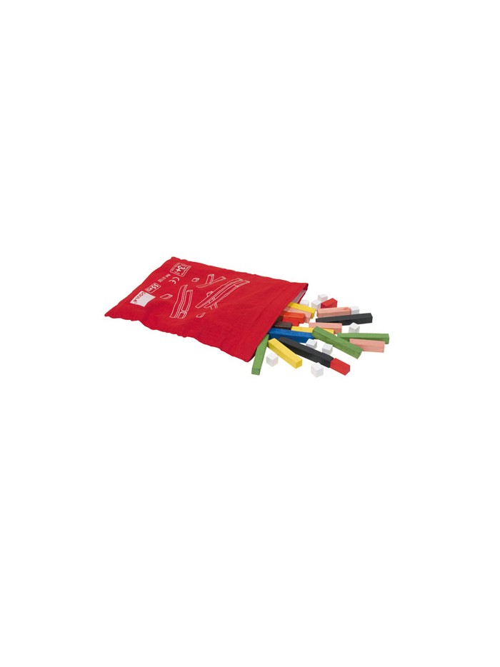Juego goula didactico regletas en bolsa 55 piezas Juego goula didactico regletas en bolsa 55 piezas