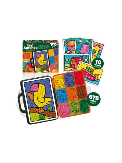 Juego diset didactico yo aprendo mosaicos