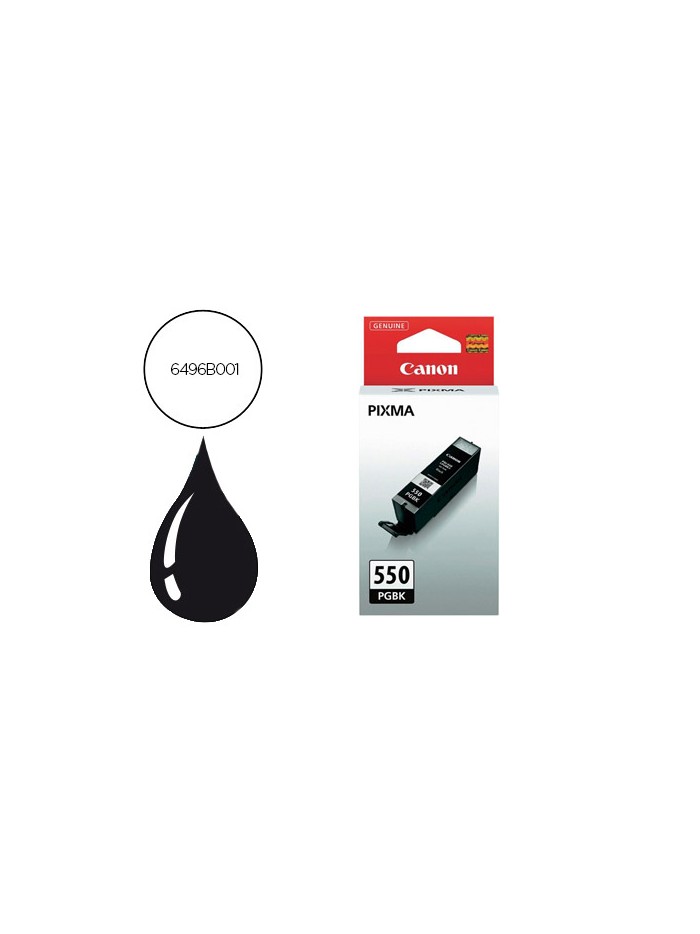 Ink-jet canon pgi-550 pixma mg 5450 / ip7250 / mg6350 negro 15 ml Ink-jet canon pgi-550 pixma mg 5450 / ip7250 / mg6350 negro 15 ml