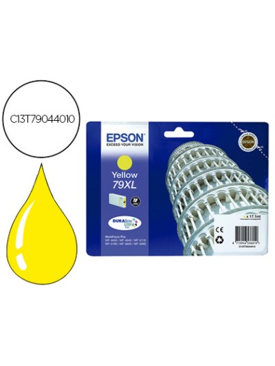 Ink-jet epson 79xl 900p wf 4630 / 4640 / 5110 / 5620 / 5690 / 5690 amarillo -2.000 pag-