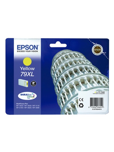 Ink-jet epson 79xl 900p wf 4630 / 4640 / 5110 / 5620 / 5690 / 5690 amarillo -2.000 pag-