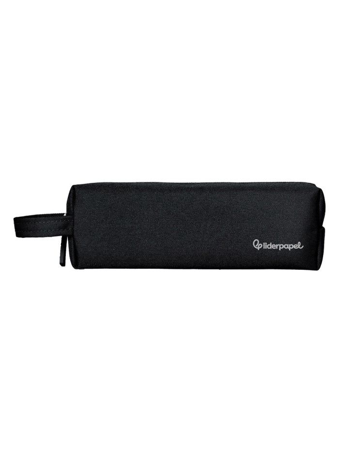 Estuche portatodo liderpapel classic rectangular con asa 210x70mm negro Estuche portatodo liderpapel classic rectangular con asa 210x70mm negro